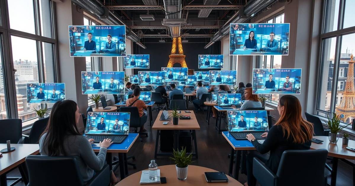 ALERTE : Cette start-up parisienne révolutionne le coworking avec une technologie holographique qui permet de télétravailler comme si vous étiez au bureau !