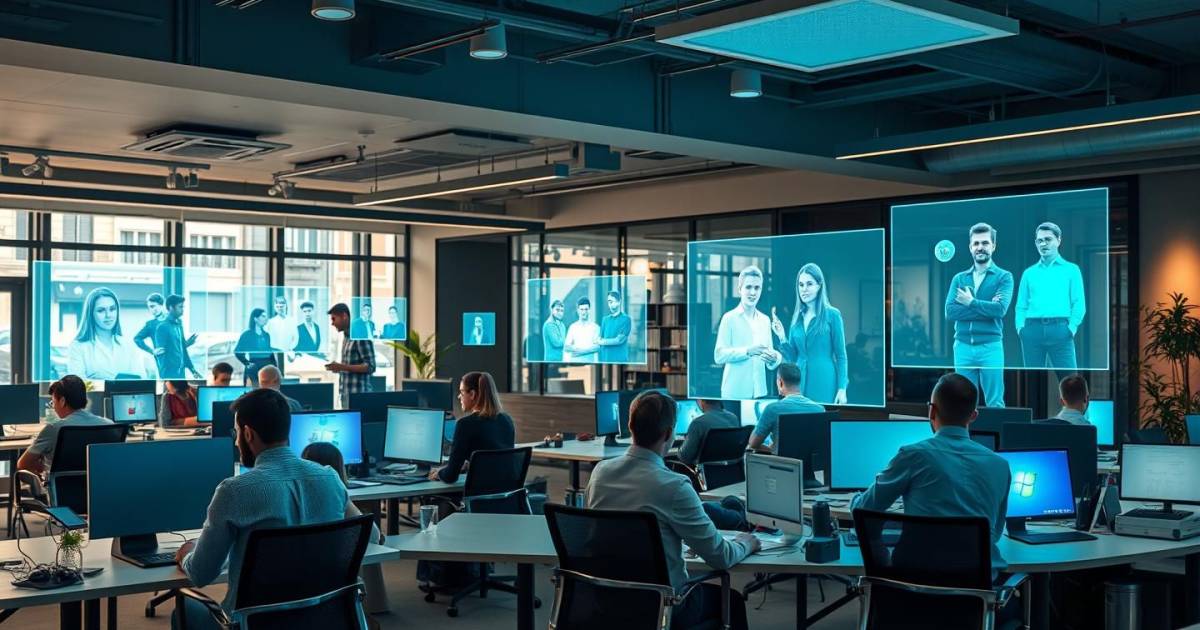 ALERTE : Cette startup parisienne révolutionne le coworking avec une technologie d'hologrammes qui permet de télétravailler comme si vous étiez au bureau !