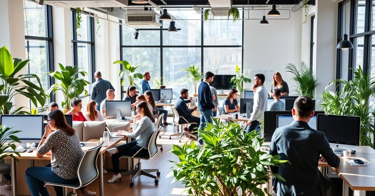 Le boom des coworkings hybrides : quand les espaces de travail deviennent des hubs d'innovation et de bien-être