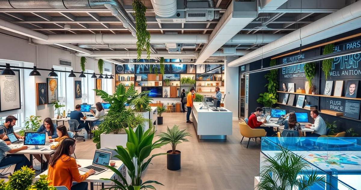 Le coworking en 2025 : Comment l'intelligence artificielle révolutionne les espaces de travail partagés à Paris