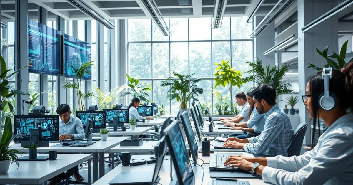 Le Coworking en 2025 : Comment l'Intelligence Artificielle Révolutionne nos Espaces de Travail Partagés