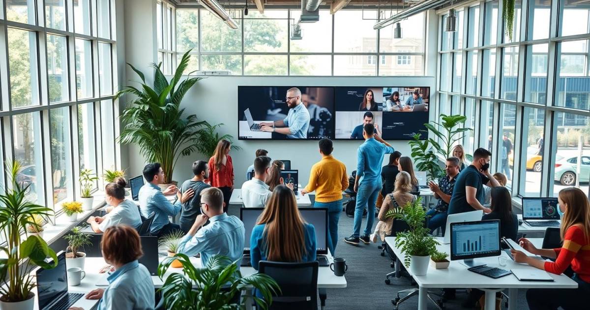 Le flex office en 2025 : comment les espaces de coworking réinventent la collaboration hybride post-Covid