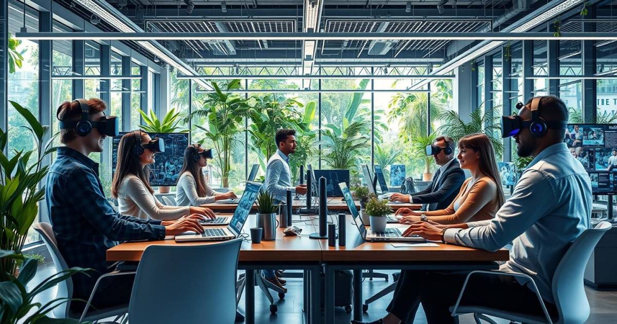 Le métavers au bureau : Comment les espaces de coworking hybrides révolutionnent notre façon de collaborer en 2025