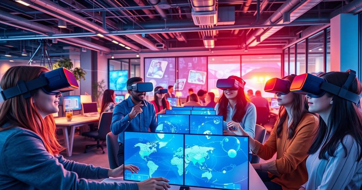 Le métaverse débarque dans les espaces de coworking : quand la réalité virtuelle révolutionne notre façon de collaborer